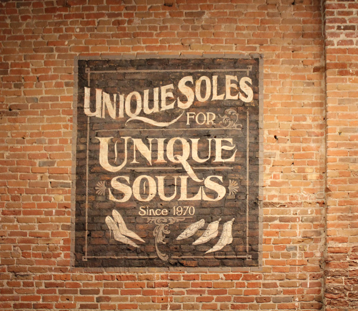 Finished "Unique Souls" ghost sign