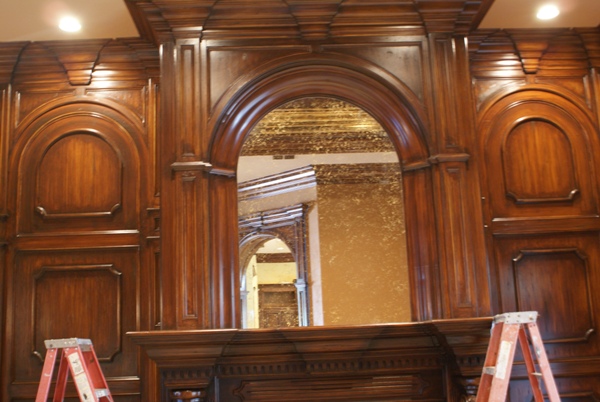 My Mirror being installed