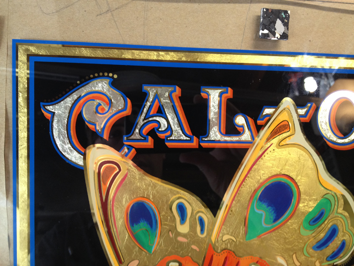 Work in Progress, Cal Oro Piece Closeup