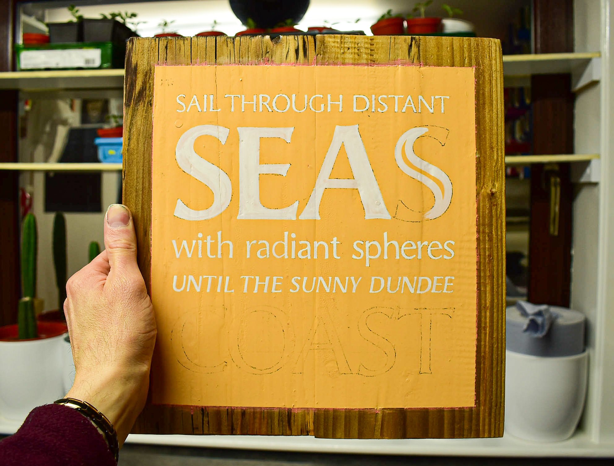 Using old wood for hand lettered signs.jpg